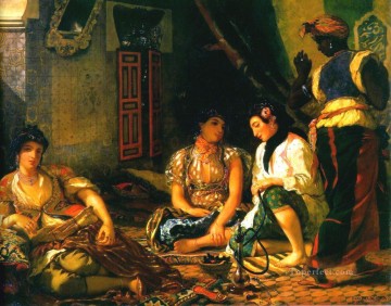 アルジェ ロマンティック ウジェーヌ・ドラクロワ Oil Paintings